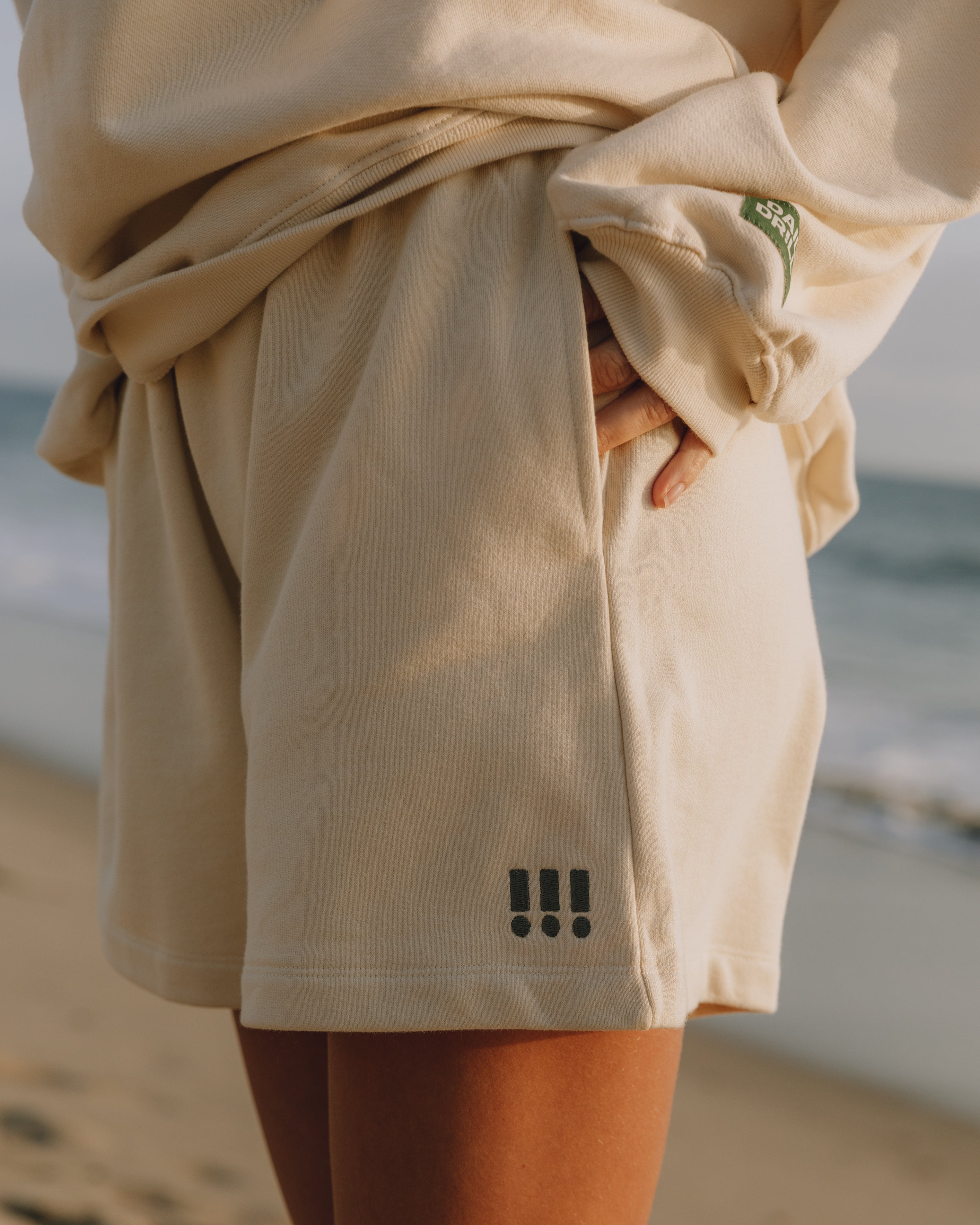 Bday Sweat Shorts - Sand