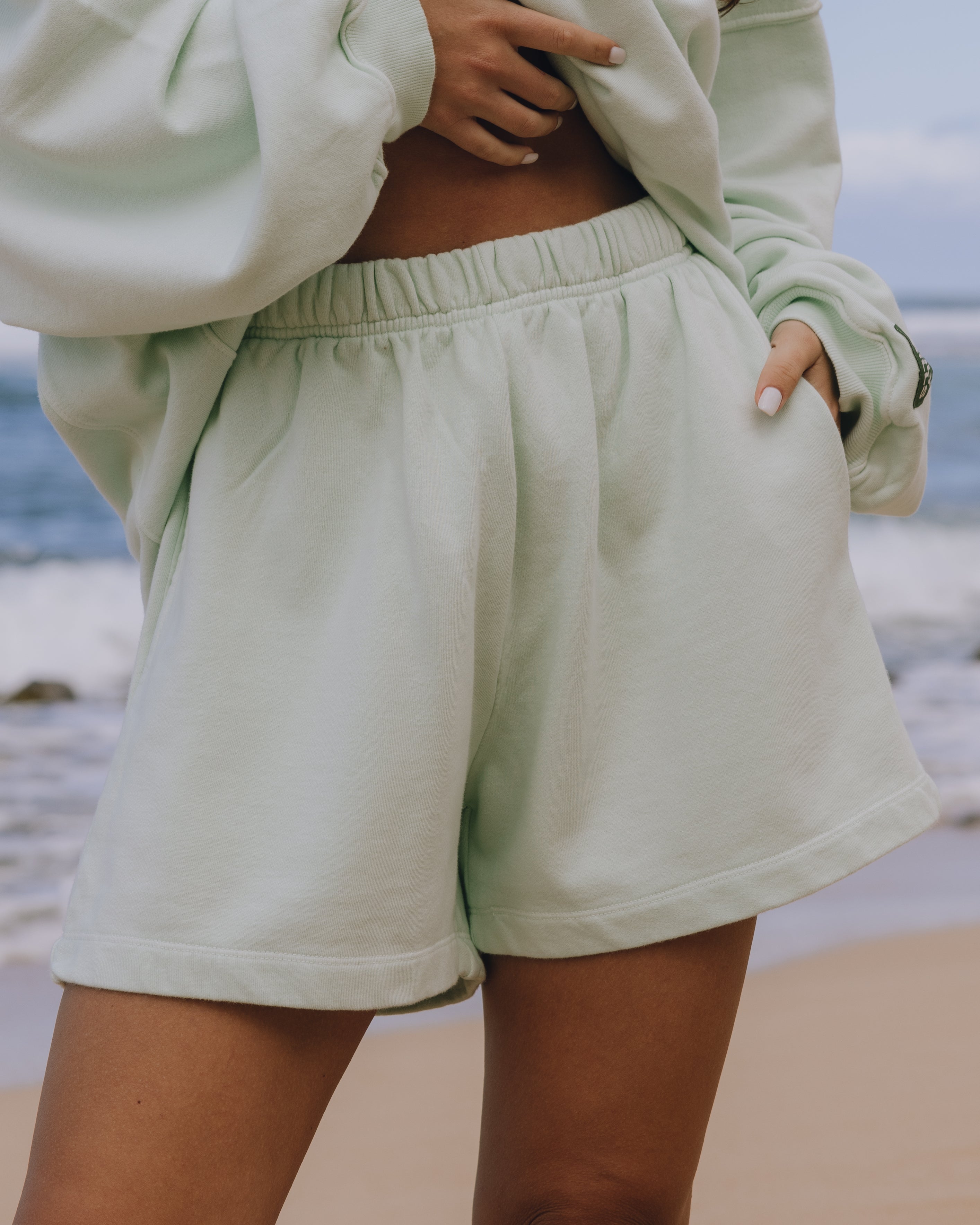 Surf & Tailor MOAT SWEAT PAINTER SHORTS Casual shorts