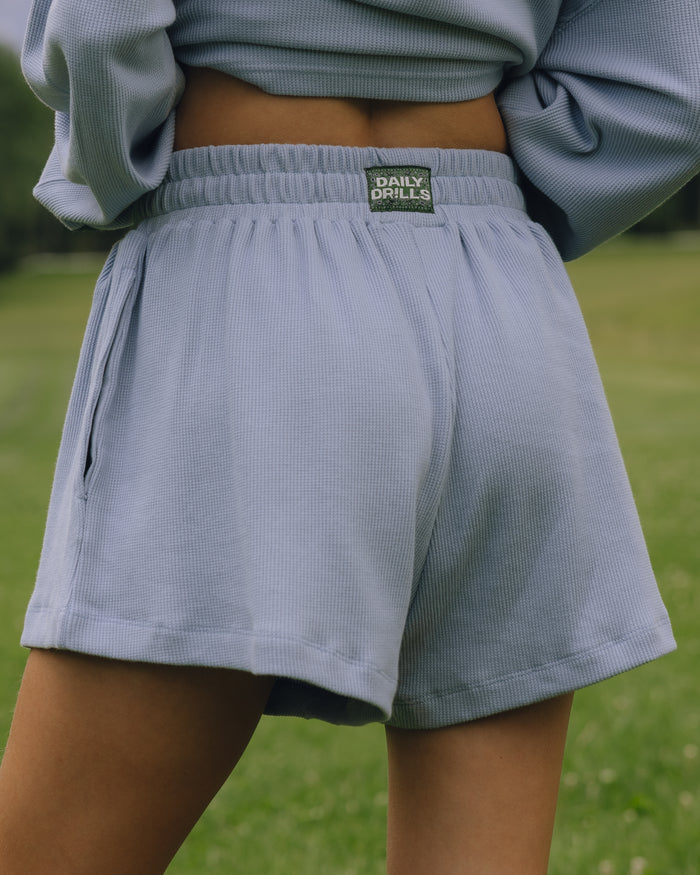 Thermal Resort Shorts - Mist with Bandana Patch