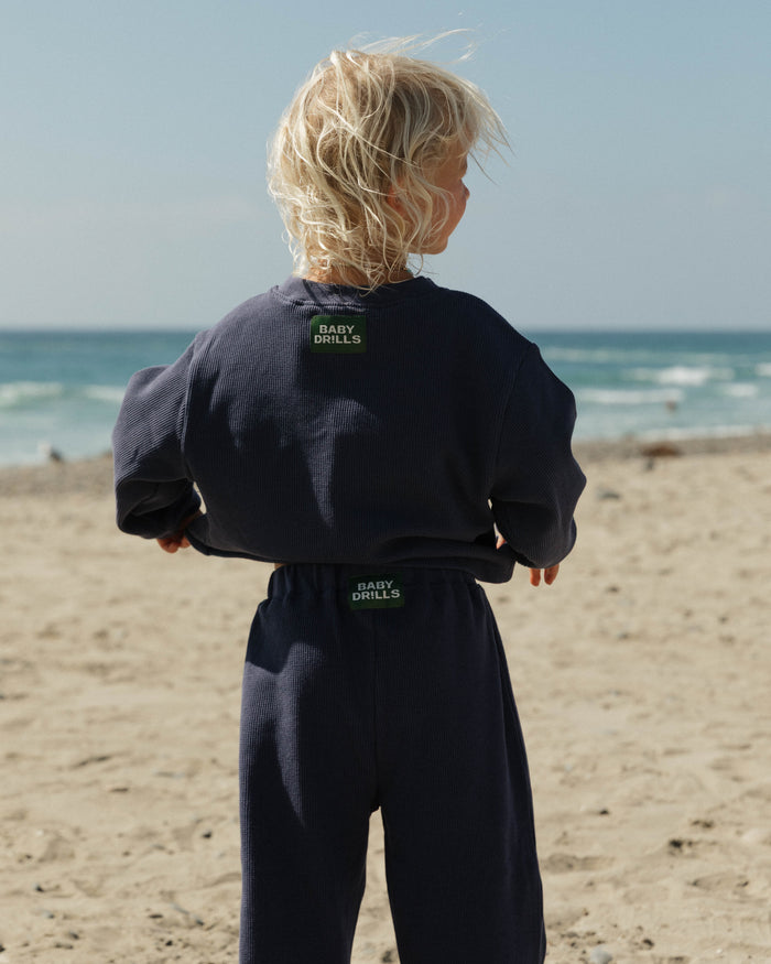 Baby Drills Thermal Set - Navy