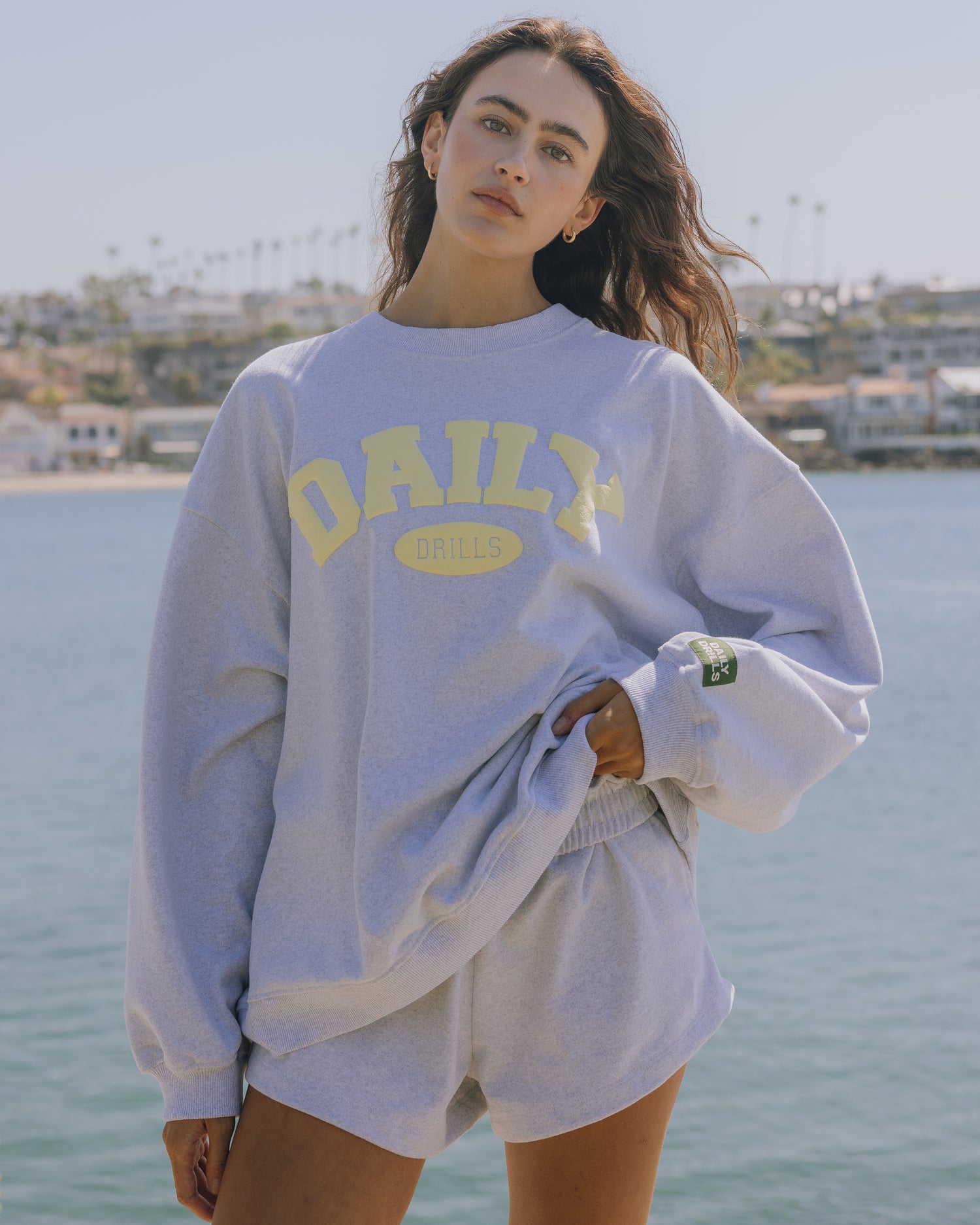 Oversized Fleece Daily Crew