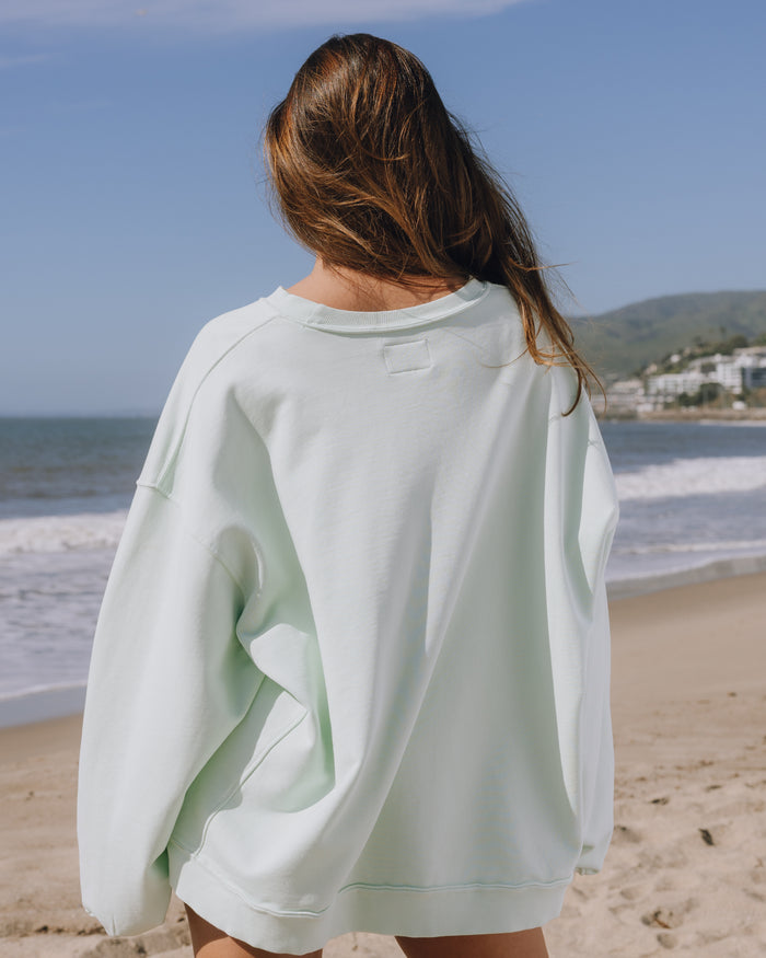 Unisex Oversized Crew - Surf