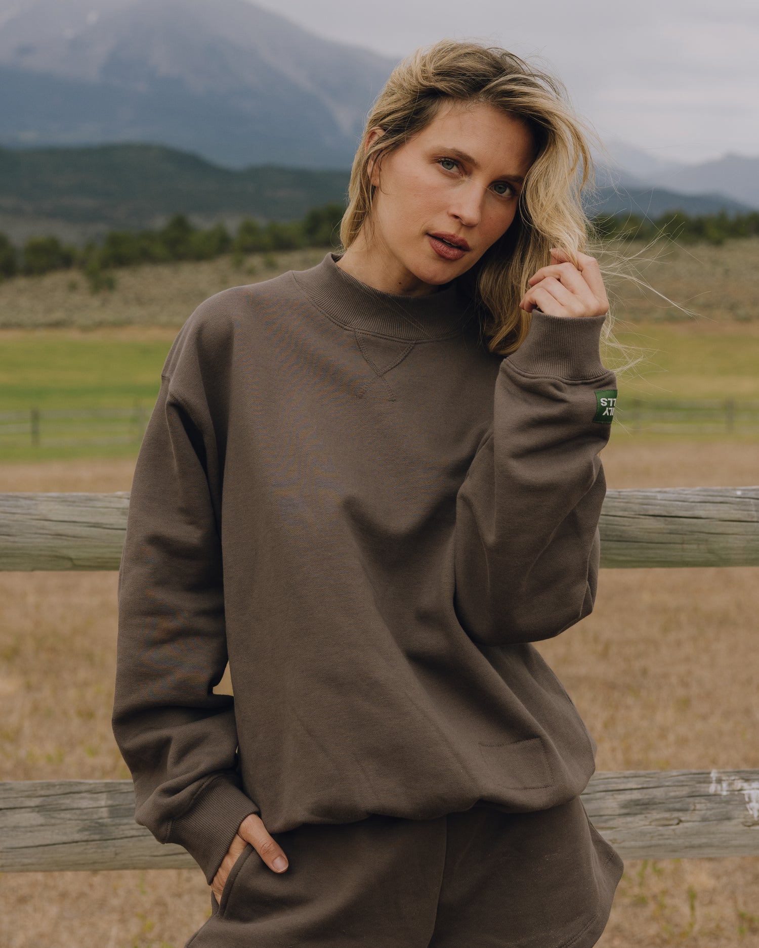 Fleece Vintage Crew