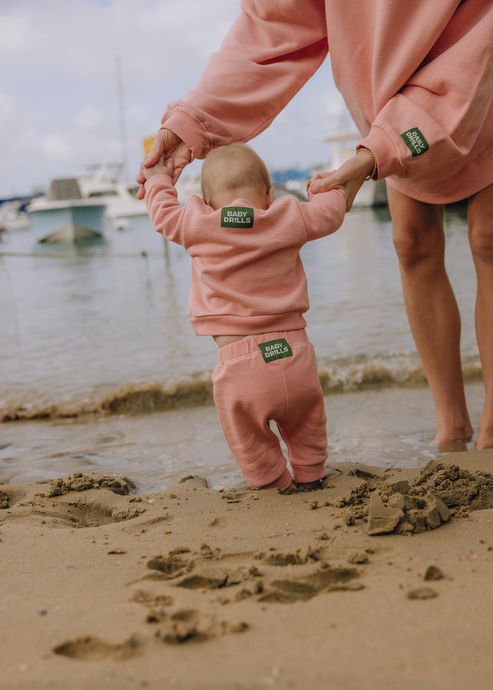 Baby Drills Set - Dusty Rose