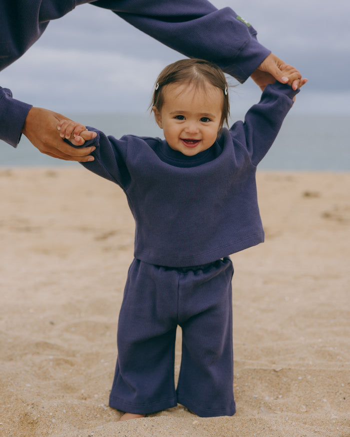 Baby Drills Thermal Set - Navy