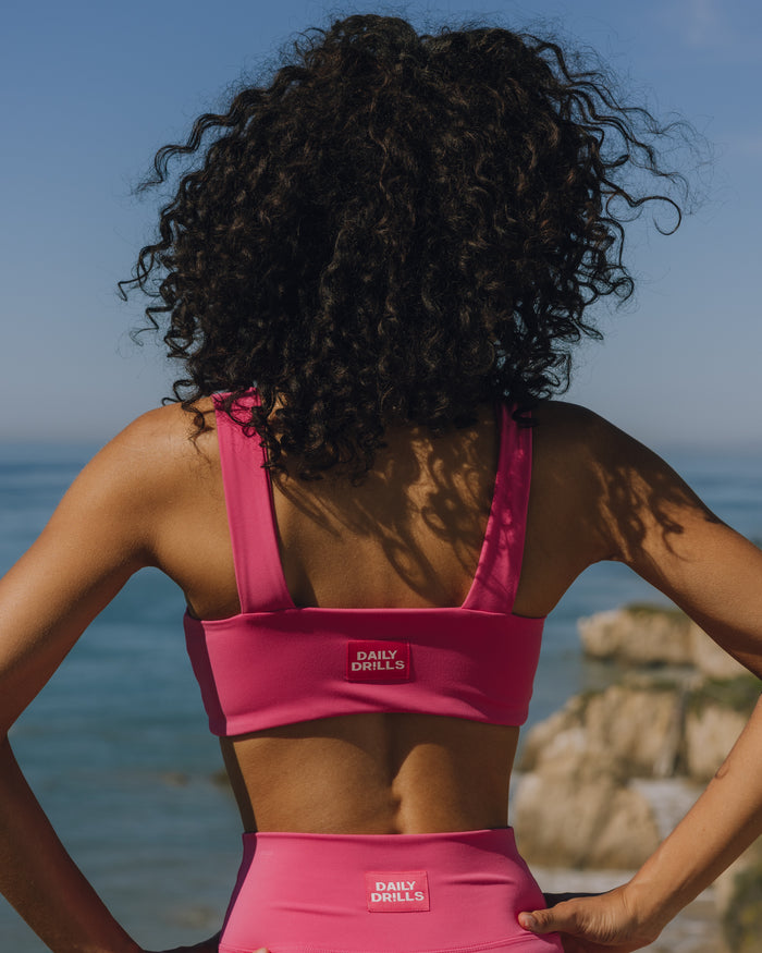 Go! Lawson Bra - Hot Shot with Monochrome Patch
