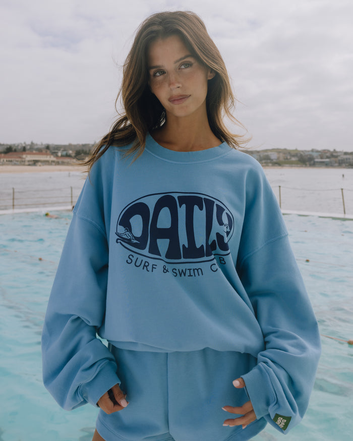 Oversized Surf & Swim Crew - Malibu