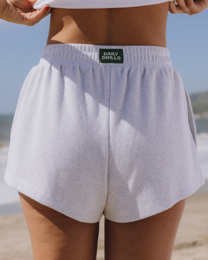 Thermal Resort Shorts - Light Grey