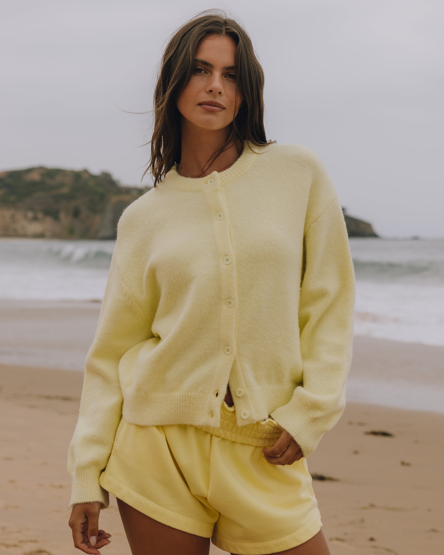 Button Up Sweater
