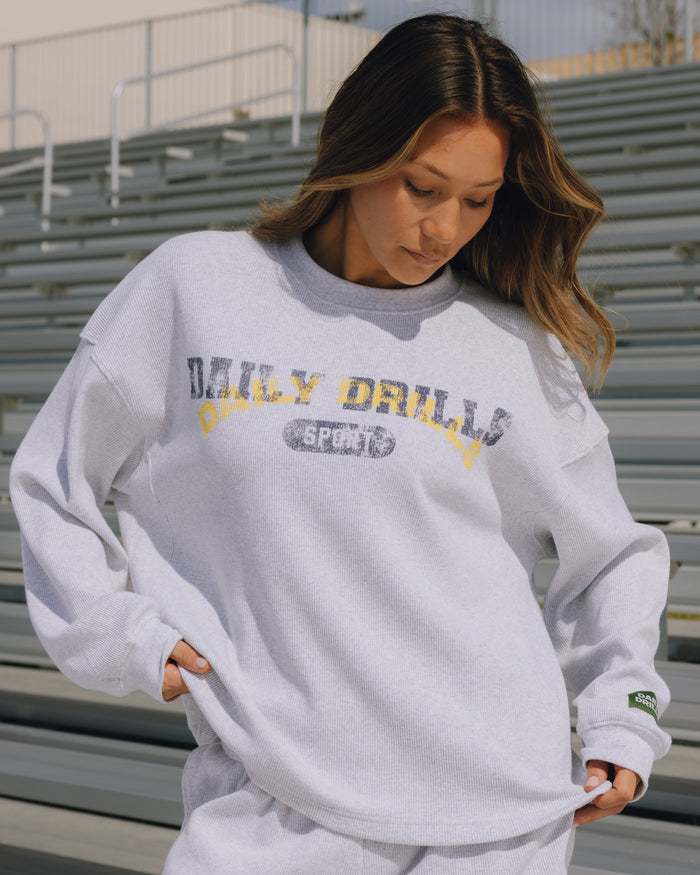 Oversized All Stars Thermal - Light Grey