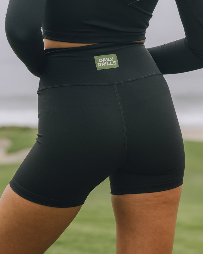 Go! Shortie Shorts - Black