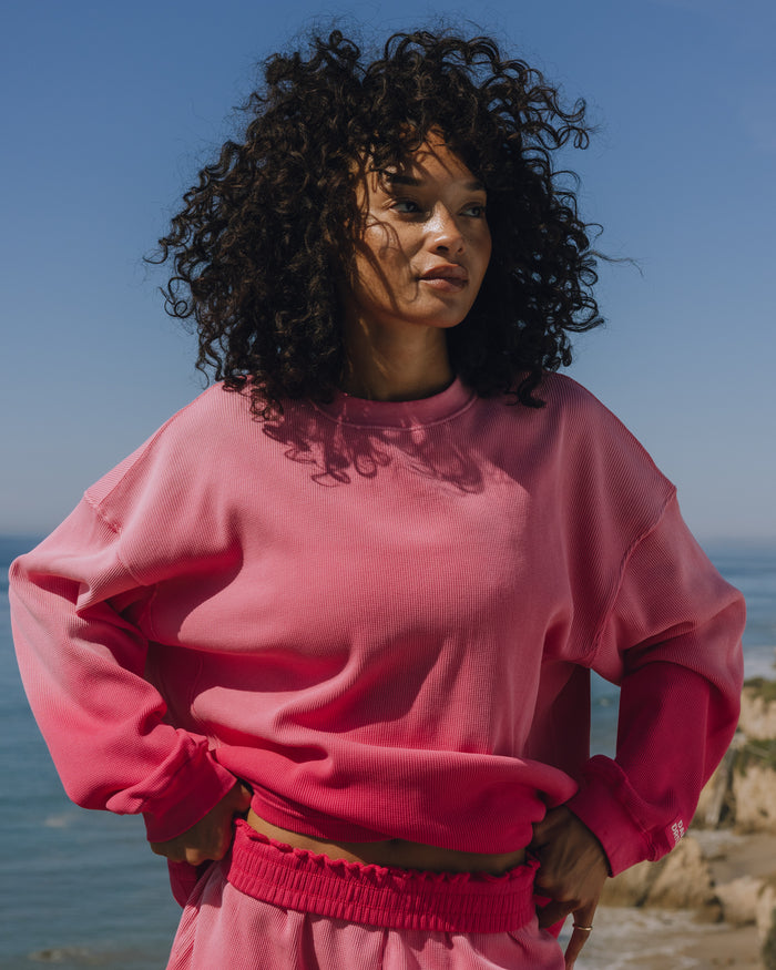 Oversized Thermal - Sunsoaked Hot Shot with Monochrome Patch