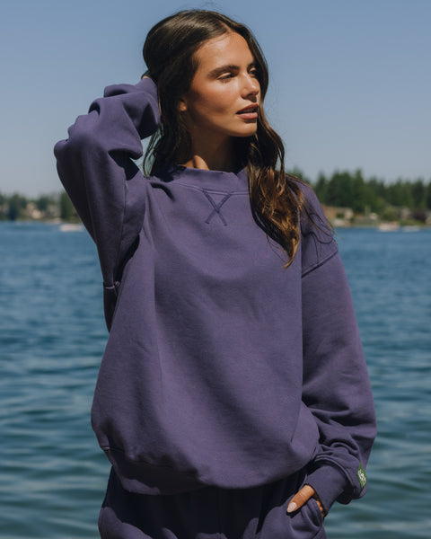 Vintage Crew - Distressed Navy – shopdailydrills