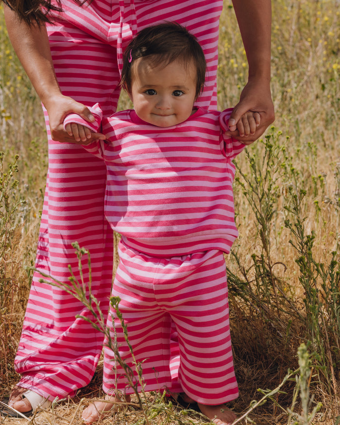 Baby Drills Stripe Set - Hot Shot + Taffy Stripe