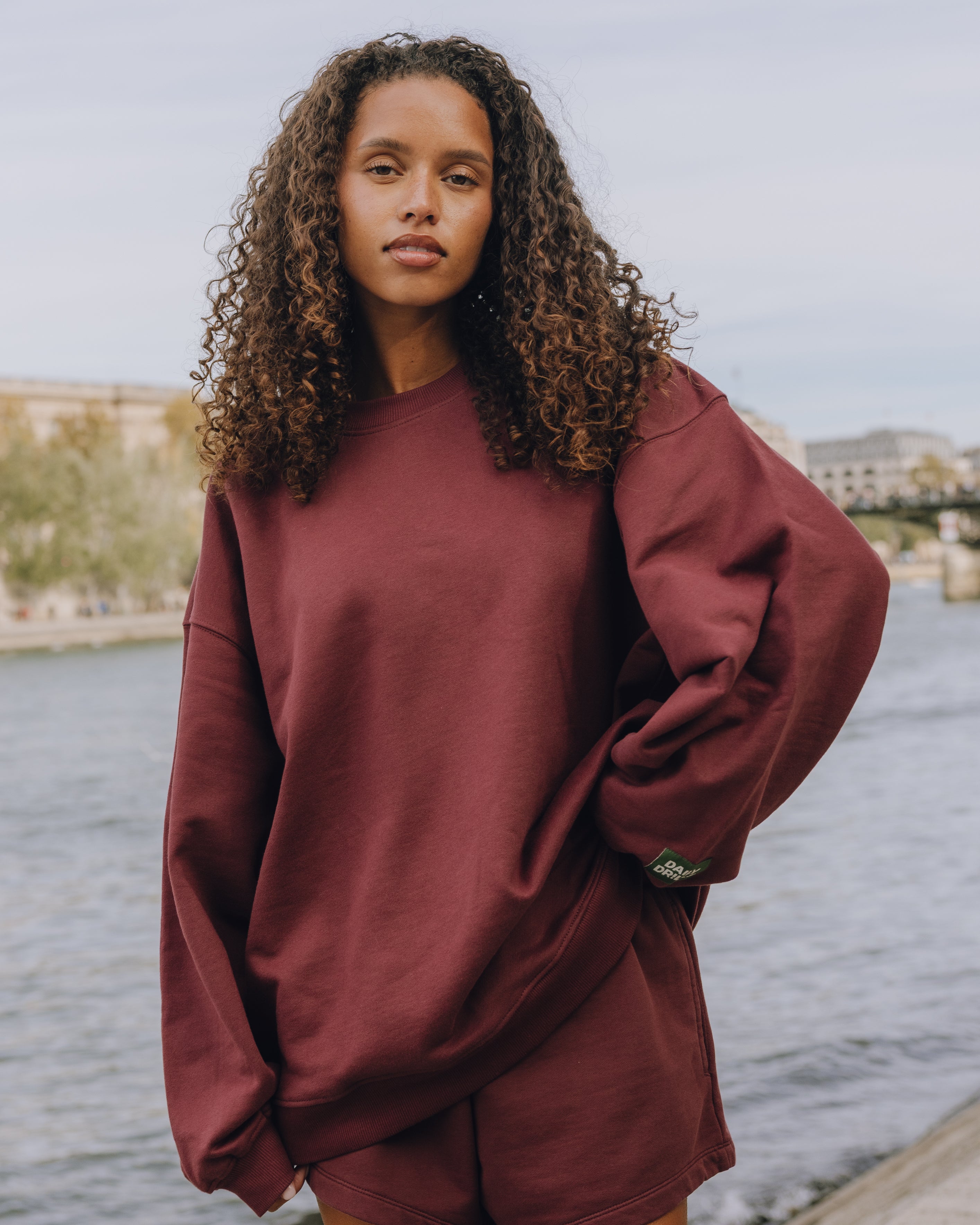 Oversized Fleece Crew - Bodega