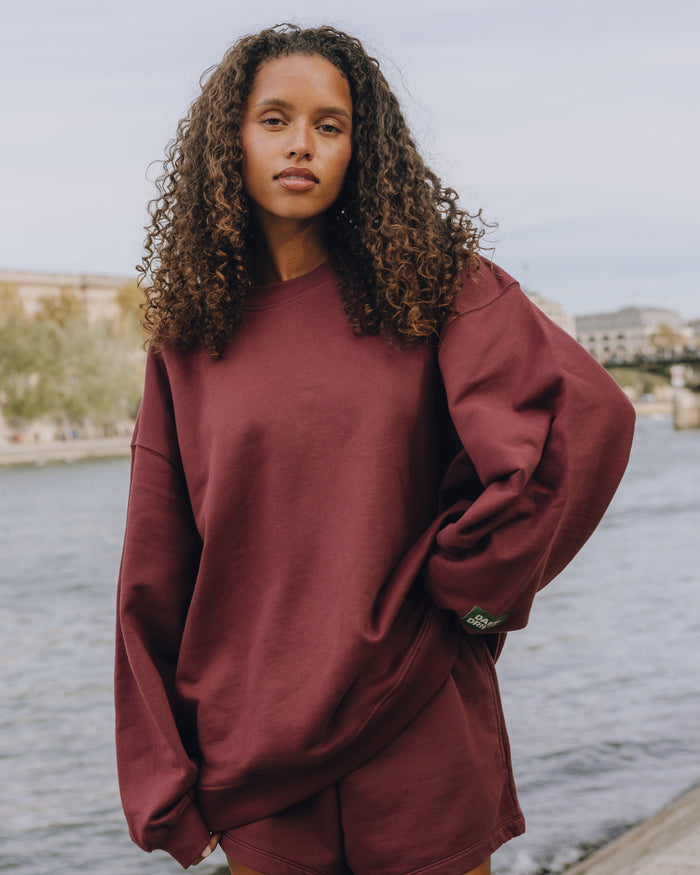 Oversized Fleece Crew - Bodega