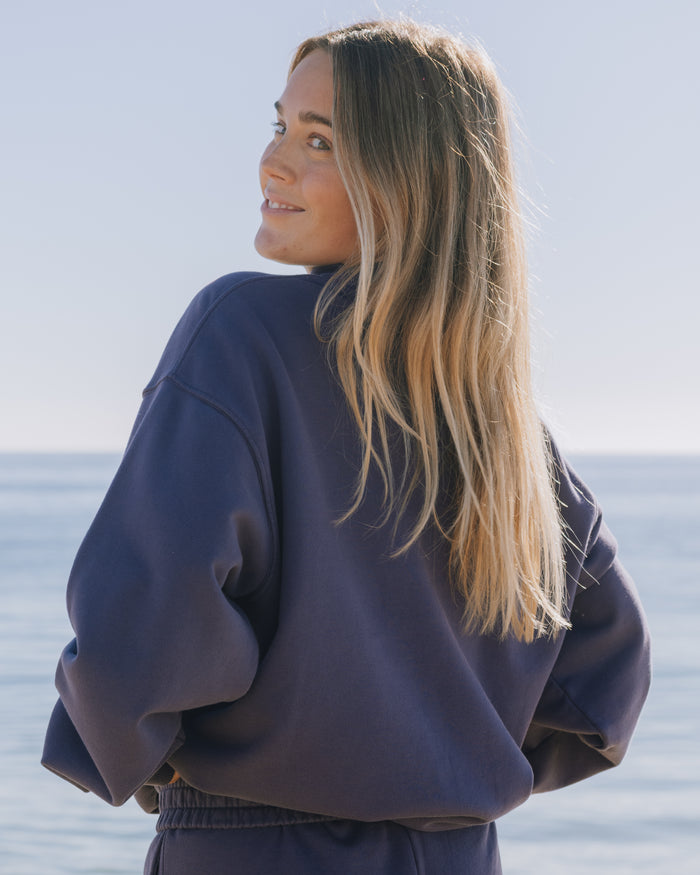 Vintage Birthday Crew - Navy with !!!!! Patch