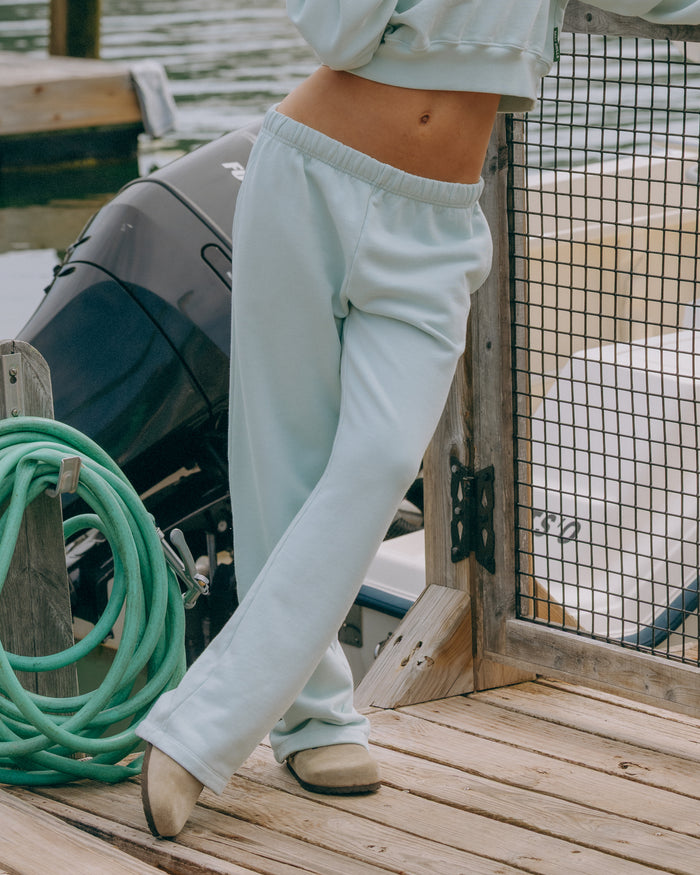 Heavyweight Straight Leg Sweatpants - Lake Day