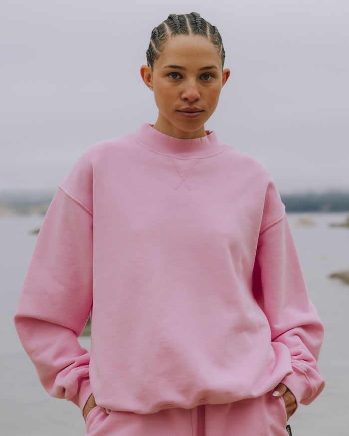 Oversized Heavyweight Vintage Crew - Taffy