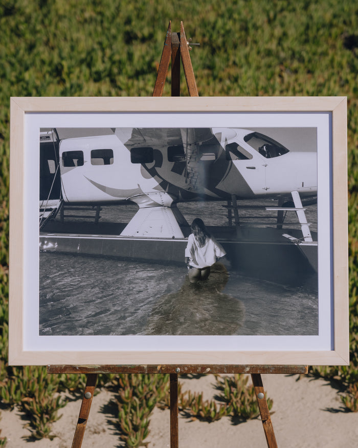 Framed Print: "Island Hopper"