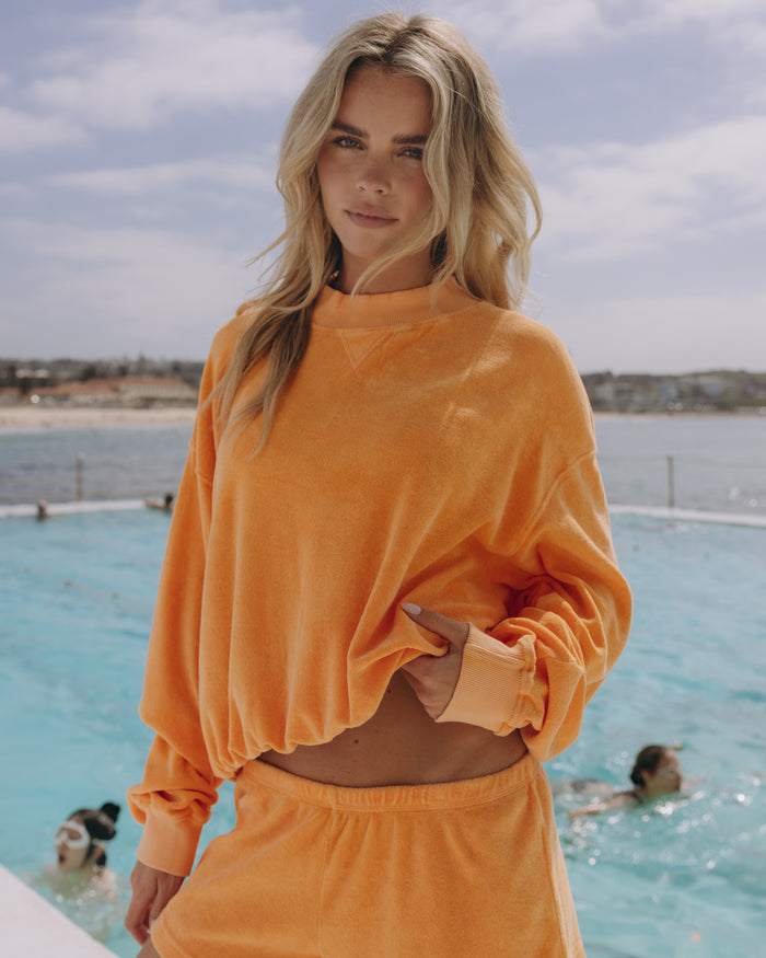 Terry Vintage Crew - Sunbleached Tajin