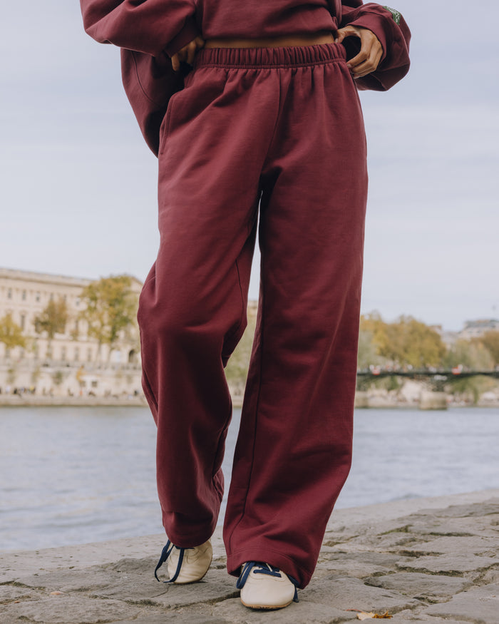 Fleece Straight Leg Sweatpants - Bodega