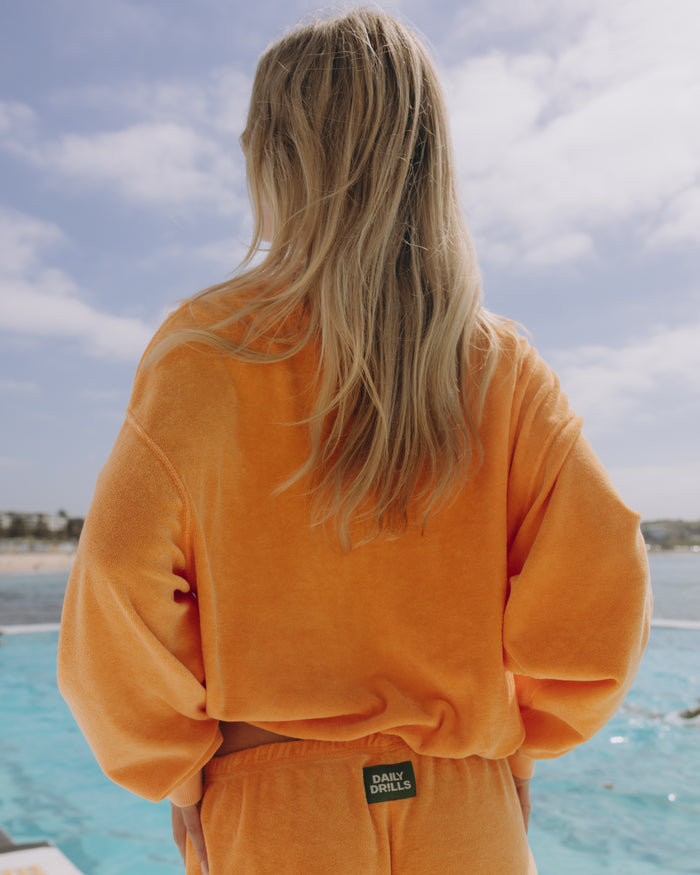 Terry Vintage Crew - Sunbleached Tajin