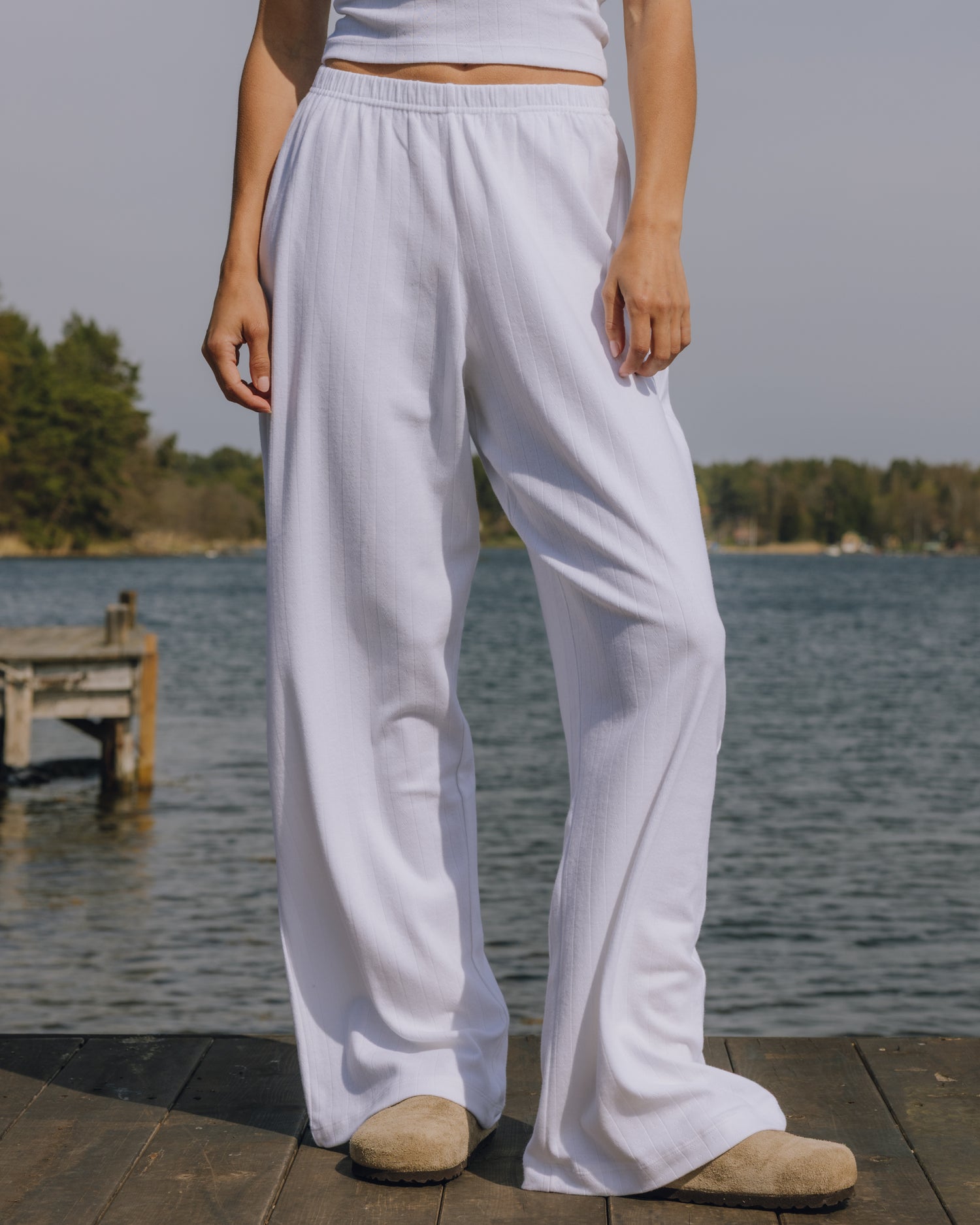 Pointelle Pants