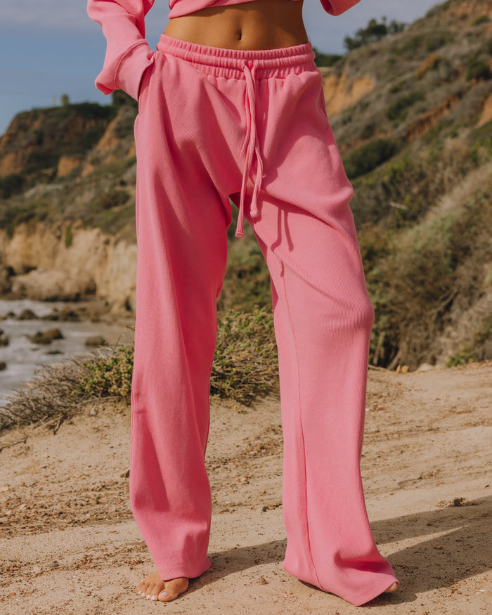 Thermal Resort Pants - Cheeks with Monochrome Patch