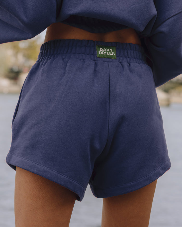 Fleece Super Shorts - Navy