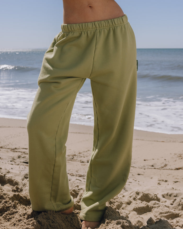 Heavyweight Straight Leg Sweatpants - Matcha