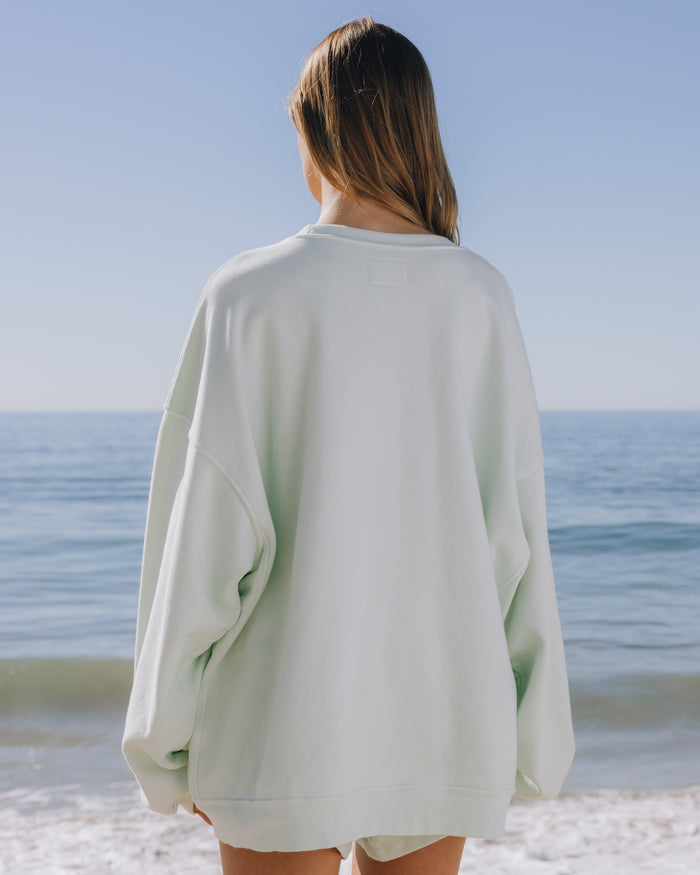 Unisex Oversized Crew - Surf