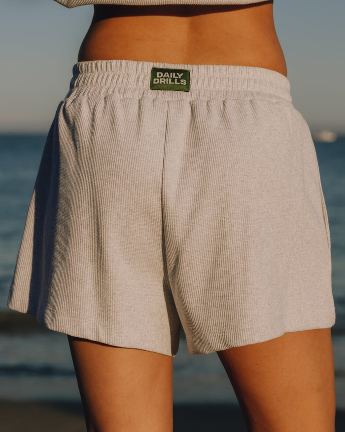 Thermal Resort Shorts - Light Grey
