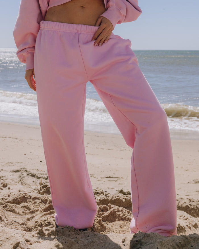 Heavyweight Straight Leg Sweatpants - Taffy