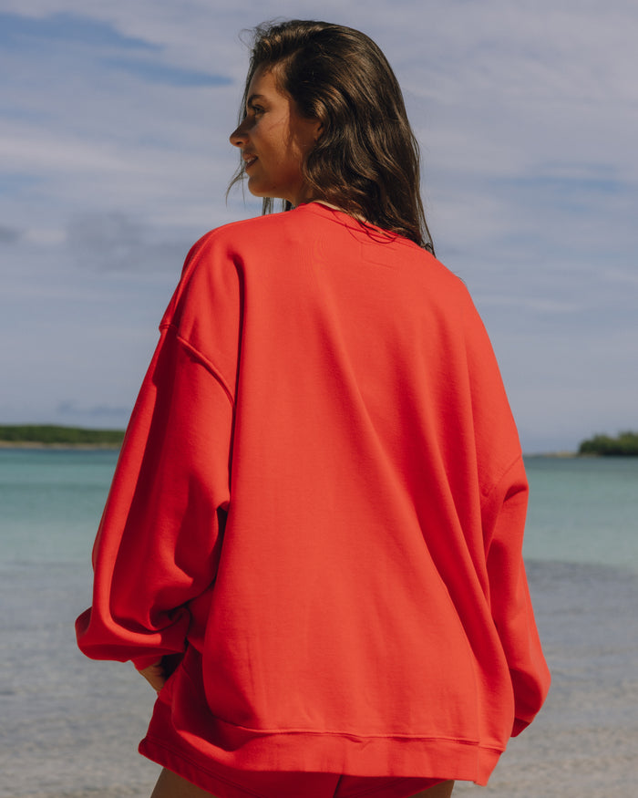 Unisex Oversized Crew - Heart