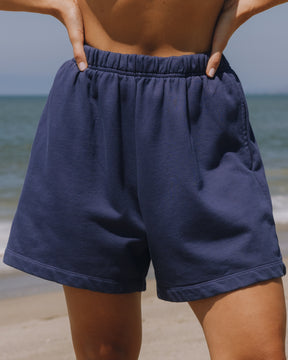 Sweat Shorts - Navy – shopdailydrills
