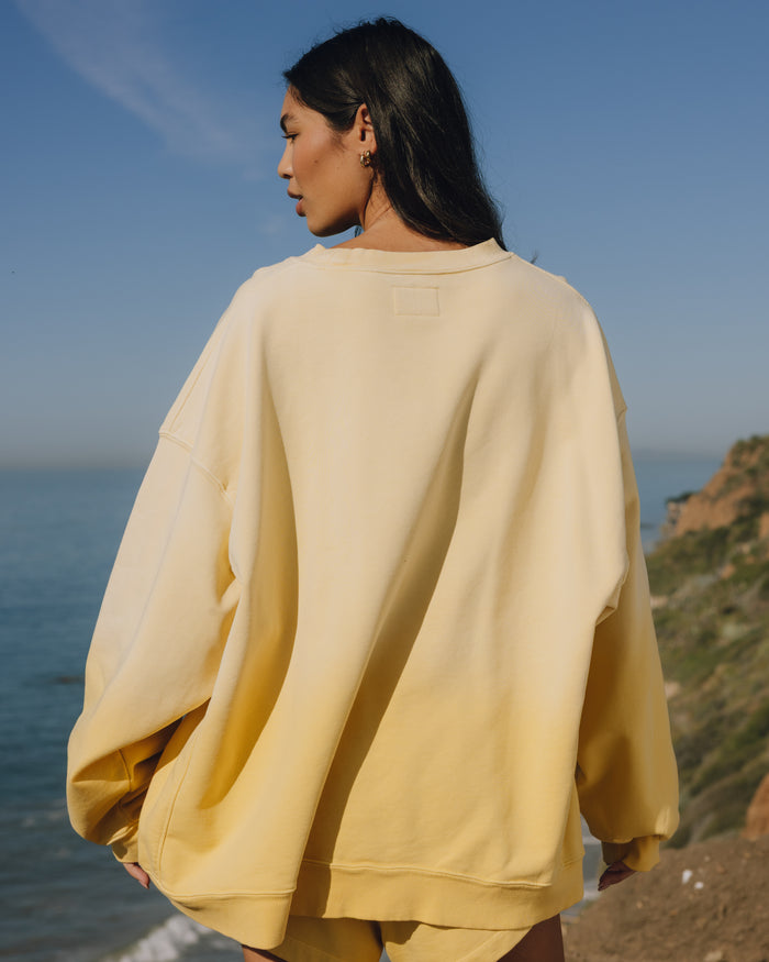 Oversized Thermal - Sunsoaked Sunny with Monochrome Patch