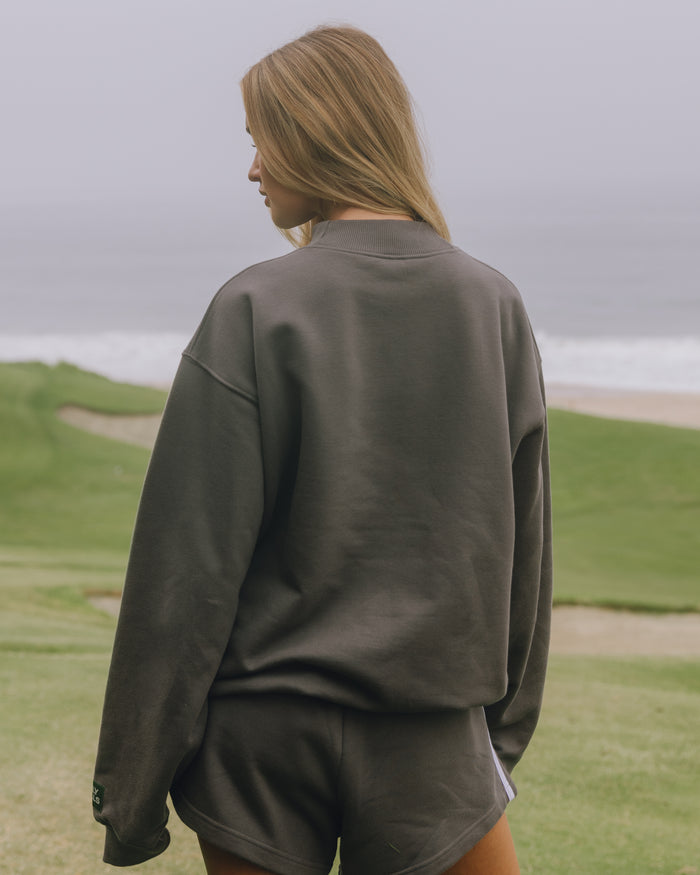 Fleece Vintage Crew - Vintage Black