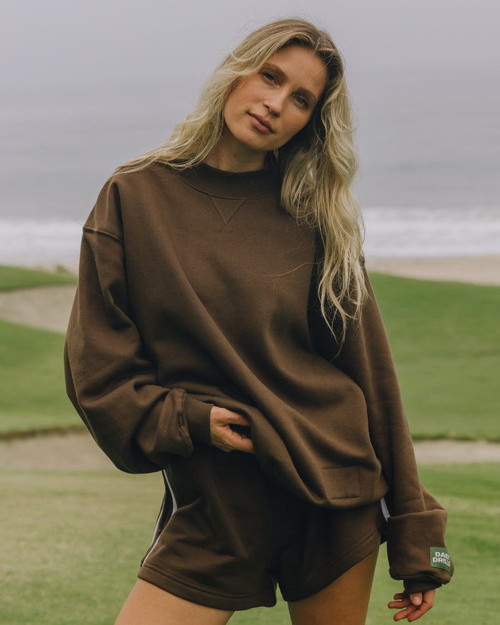 Fleece Vintage Crew - Coco