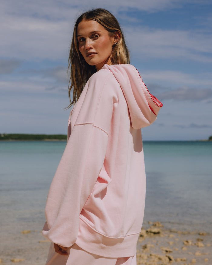 Oversized Daily Hoodie - Cupid + Heart Stitch