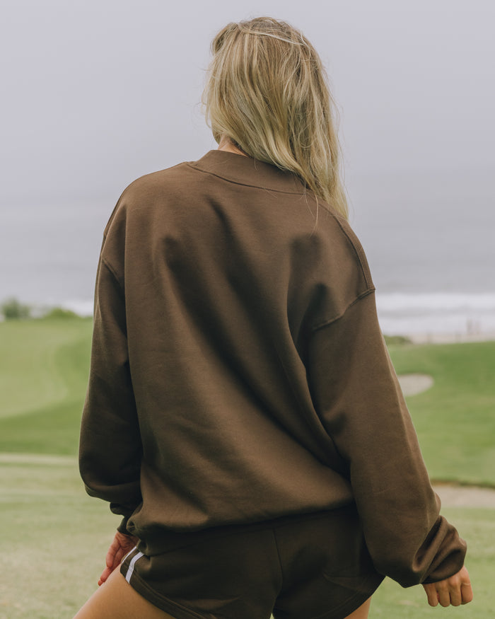 Fleece Vintage Crew - Coco