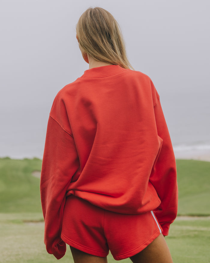 Fleece Vintage Crew - Heart