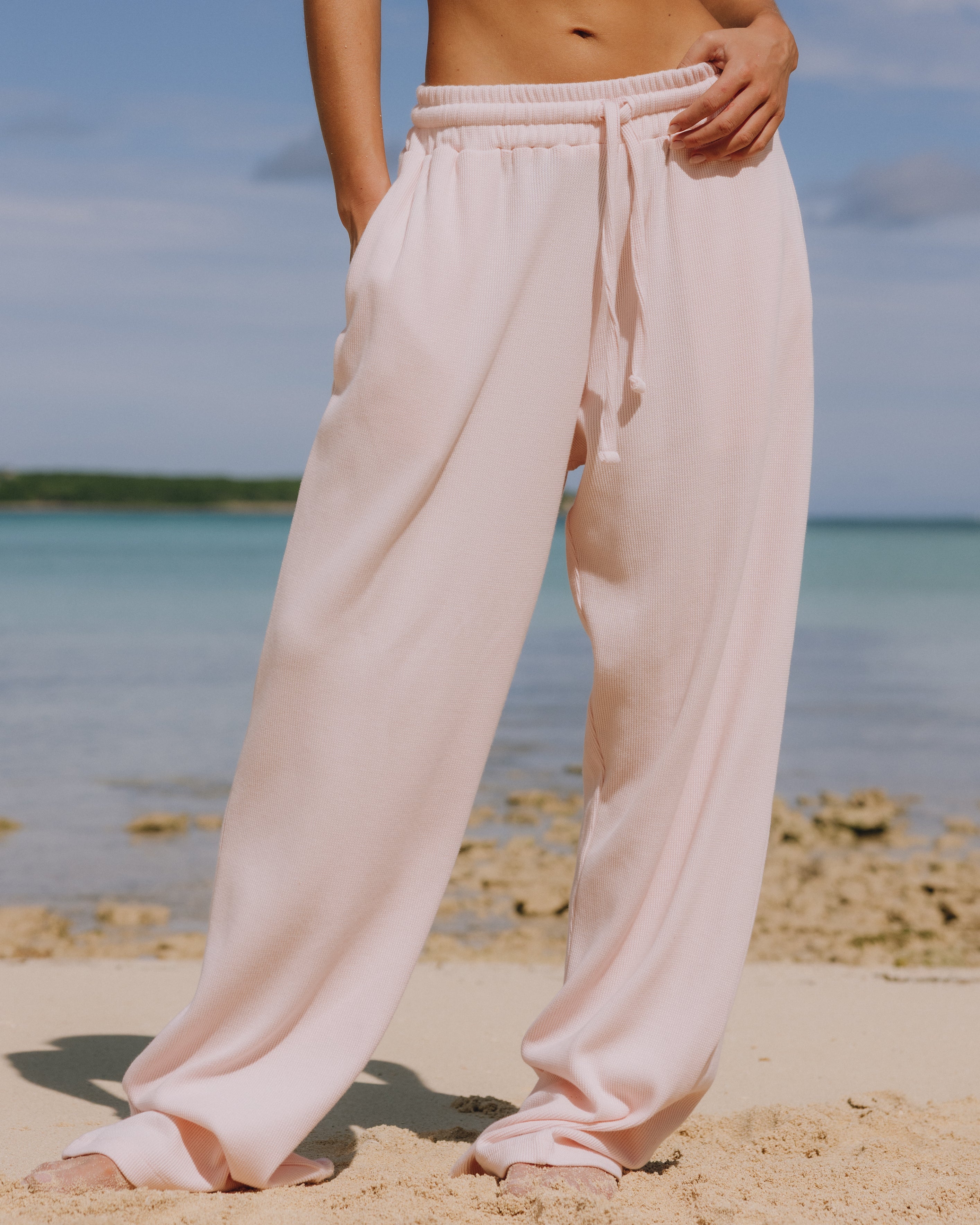 Thermal Resort Pants - Cupid