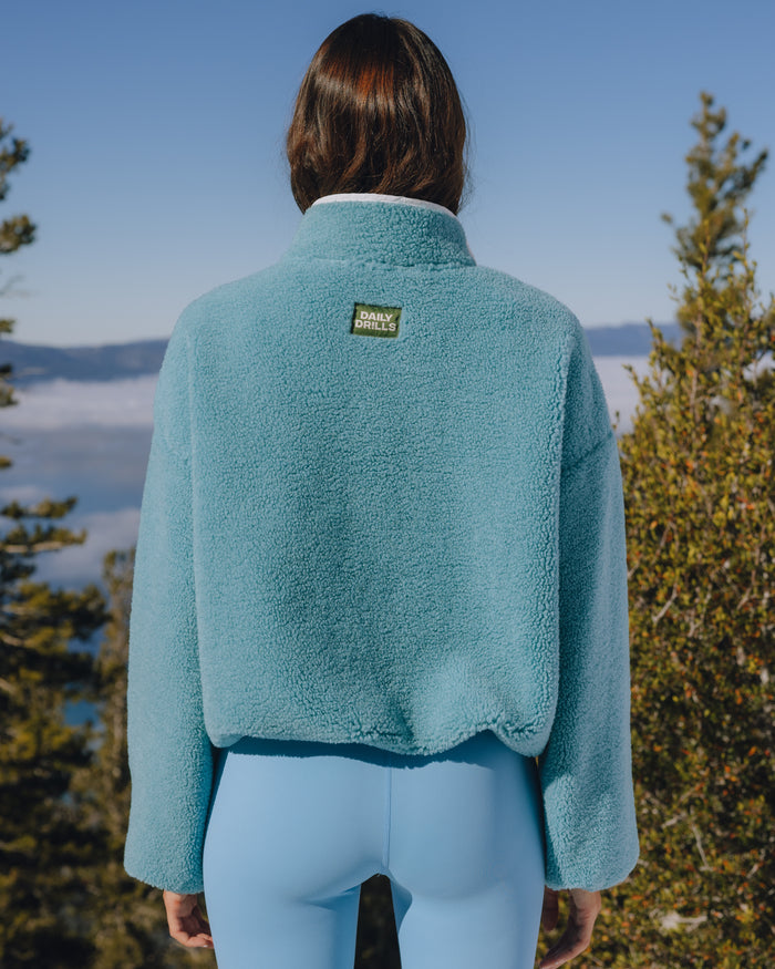 Sherpa Jacket - Teal