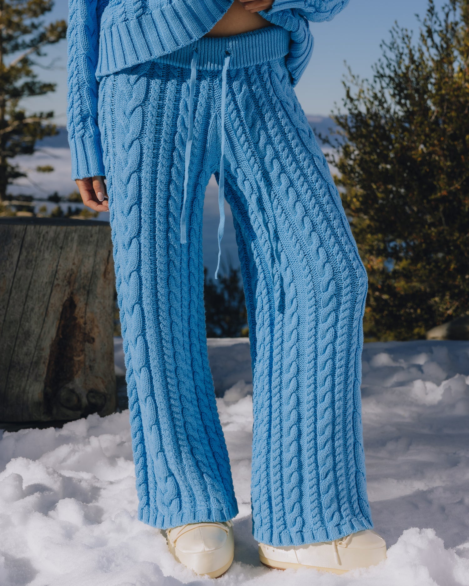 Cable Knit Resort Pants - Malibu – shopdailydrills