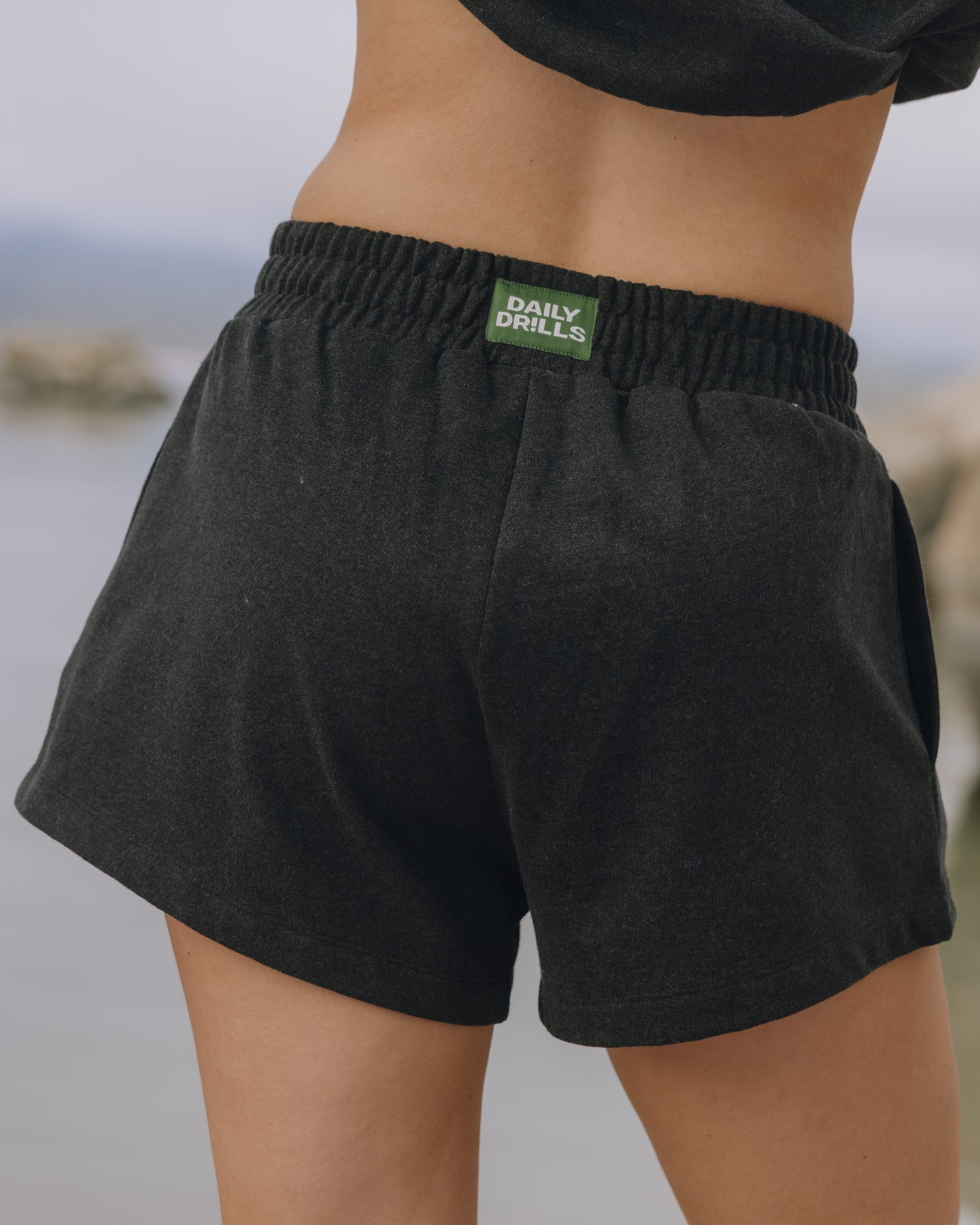 Fleece Super Shorts - Charcoal Grey – shopdailydrills