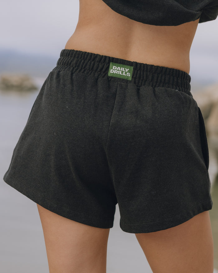Fleece Super Shorts - Charcoal Grey