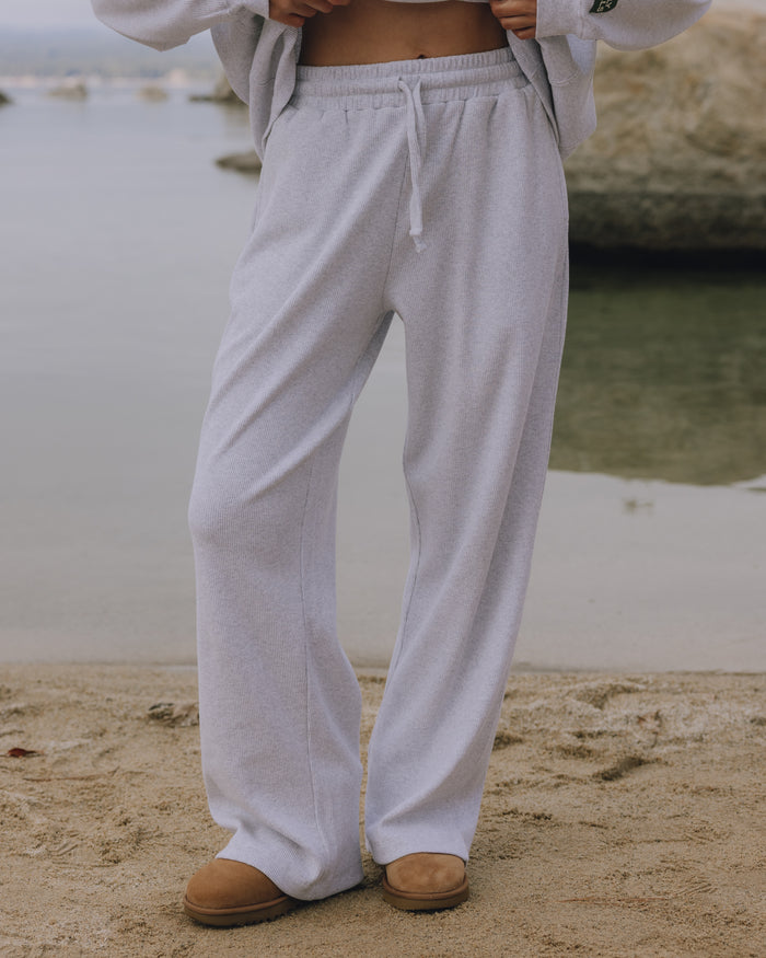 Thermal Resort Pants - Light Grey
