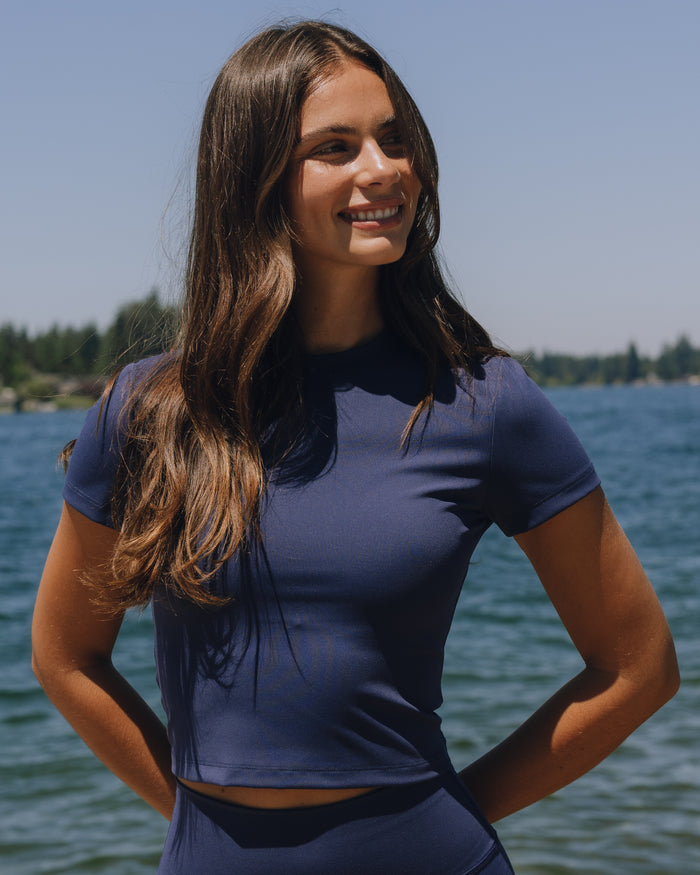 Go! Baby Tee - Denim