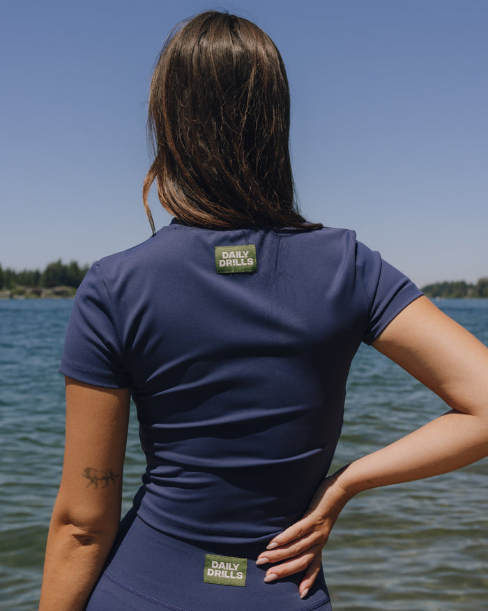 Go! Baby Tee - Denim